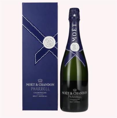 Armand de Brignac Champagne Brut Or 12,5% Vol. 0,75 l dans un sac en velours