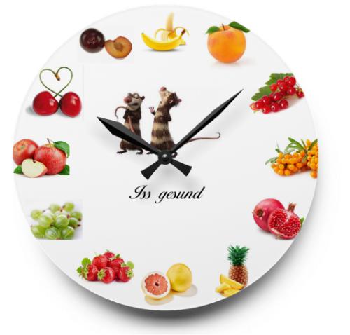 die Wanduhr zum selber gestalten