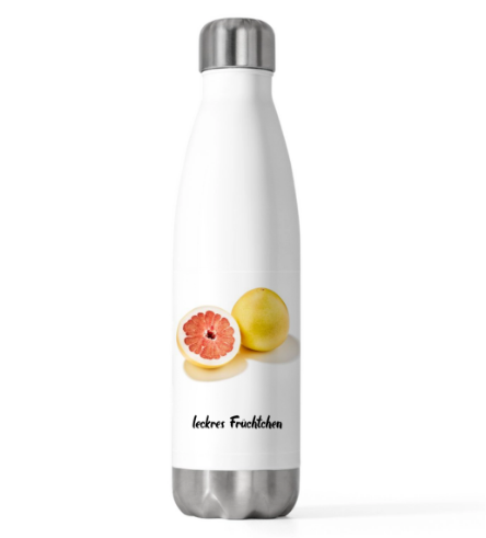 600ml Isolierflasche Pomelo