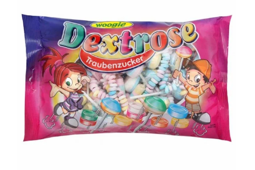 Woogie Dextrose Traubenzucker Party Bag 400g
