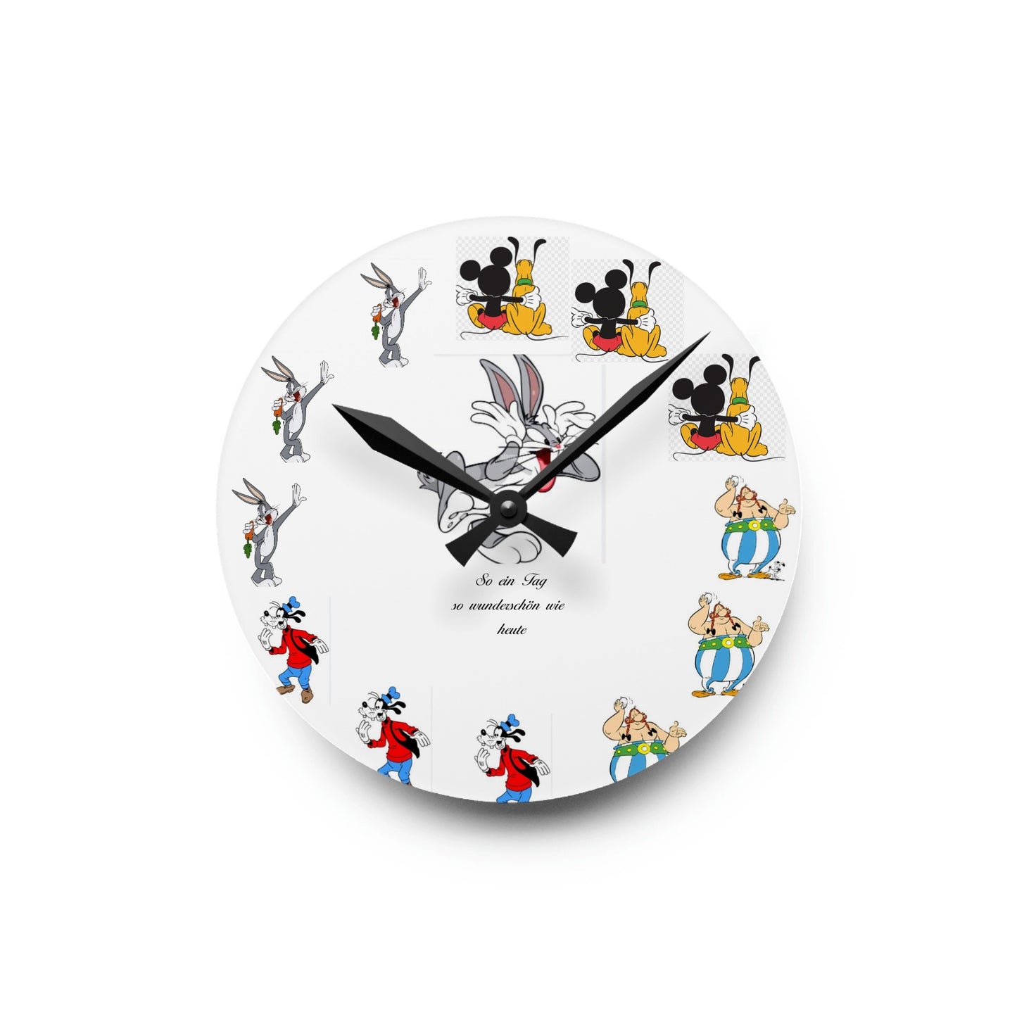die Wanduhr zum selber gestalten