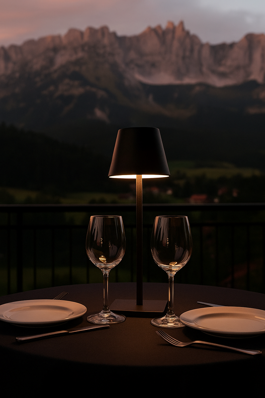 Moderne LED Touch-Tischlampe, dimmbar